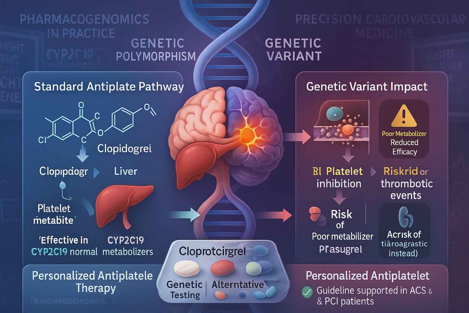 Genetic Variants and Antiplatelet Efficacy