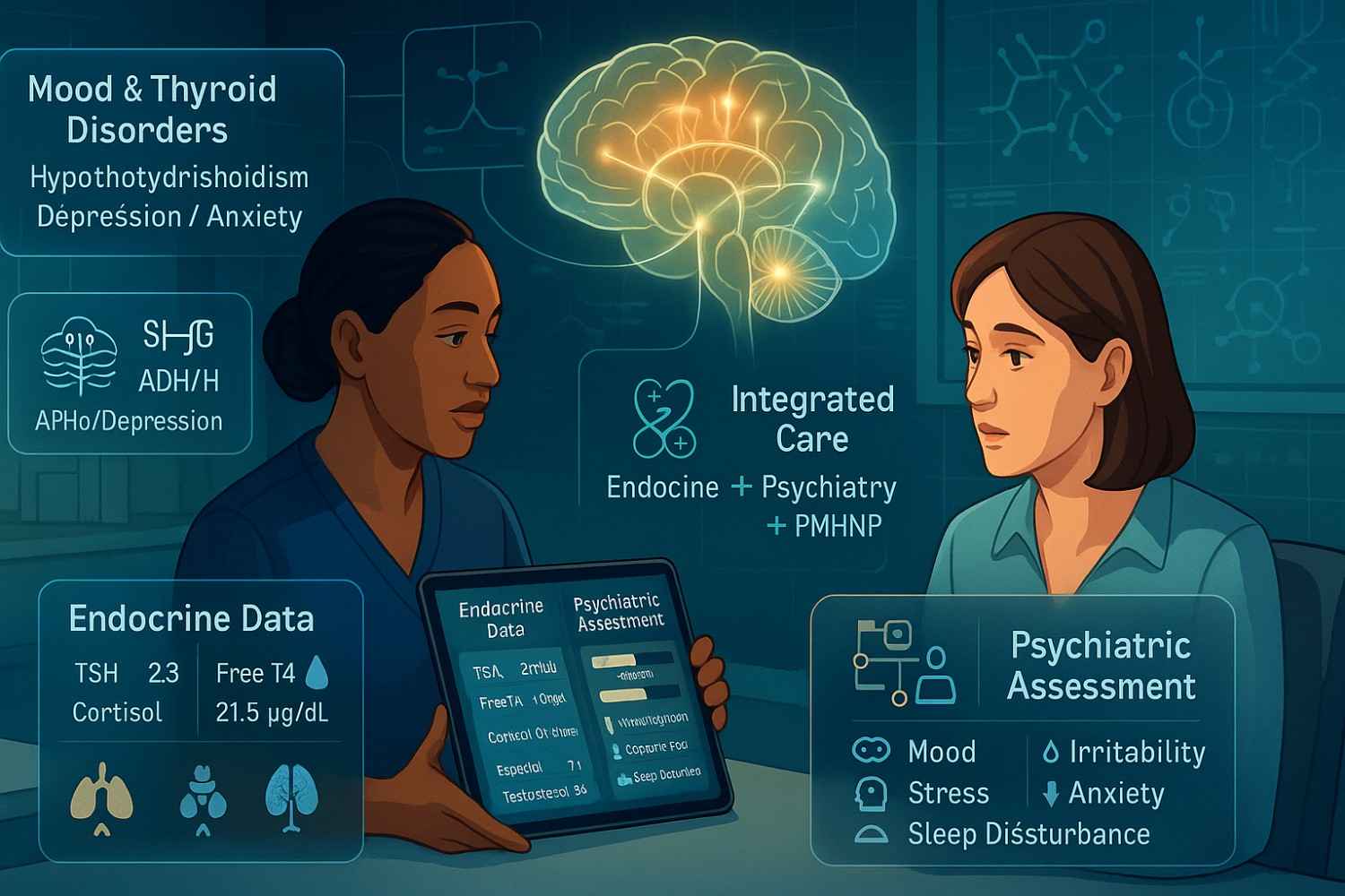 Hormones & mental health: PMHNPs in the endocrine psychiatry nexus
