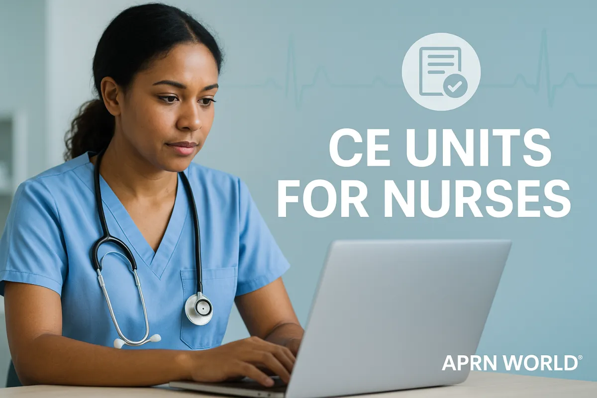 CE Units for Nurses: A Clear, No-Stress Guide